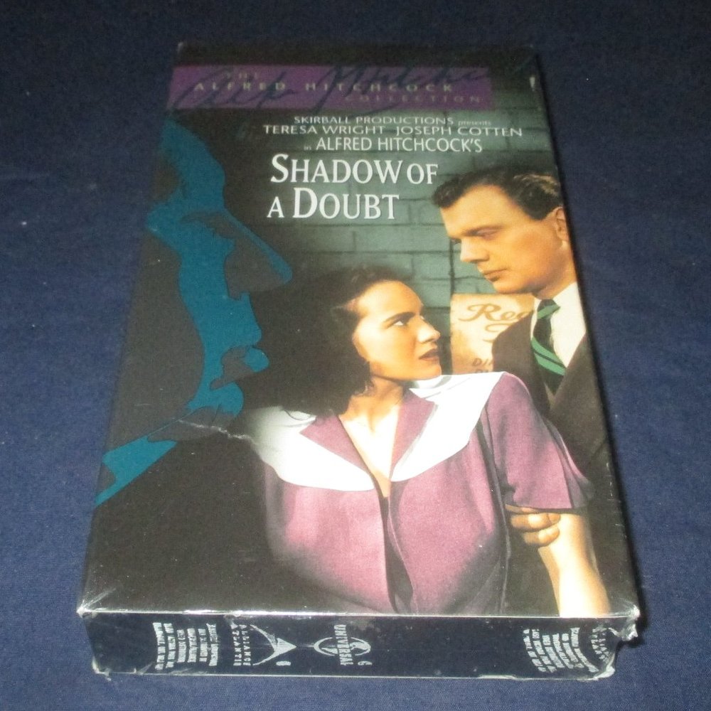 Shadow of a Doubt (VHS, 1999 unopened / new with watermark)